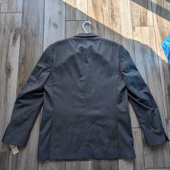 Joseph Abboud Men’s 2-Piece Gray Wool Suit 42R Jacket 34R Pants Union Made Canad - Picture 3 of 15